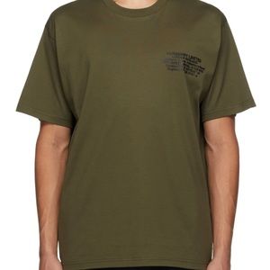 Burberry limited army green t-shirt